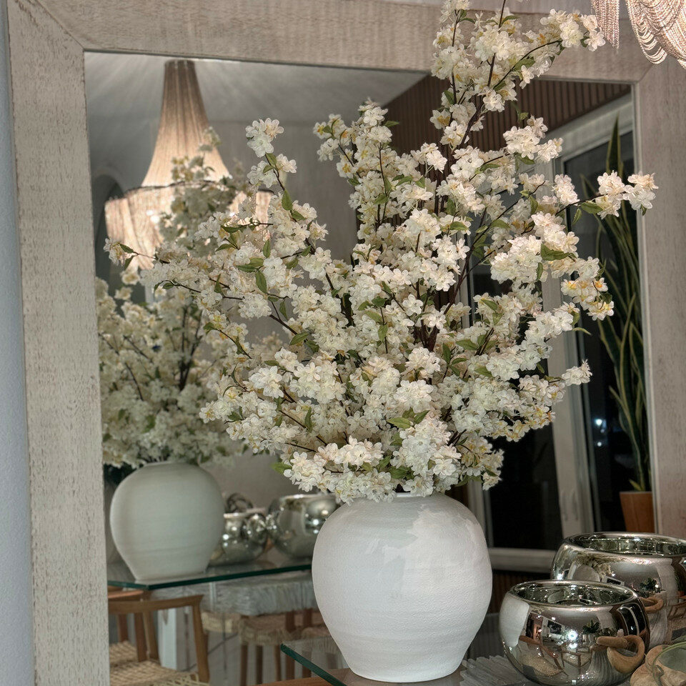 Vase Konos avec Fleurs de Cerisier